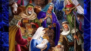 Мелодия Рождества-звуки зимнего чуда! С Рождеством Христовым. Музыкальная открытка с красивой песней