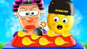 НЕ ВЫБИРАЙ ЧИПСЫ С БОМБОЙ в ROBLOX!