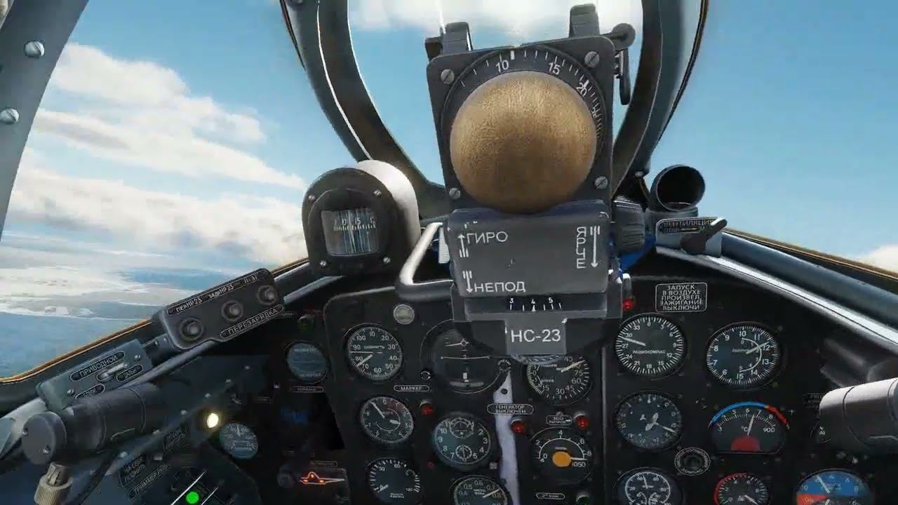 Коротенький экспромт на МИГ 15 в DCS