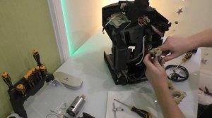Замена лифт-гайки в редукторе кофемашины Delonghi
