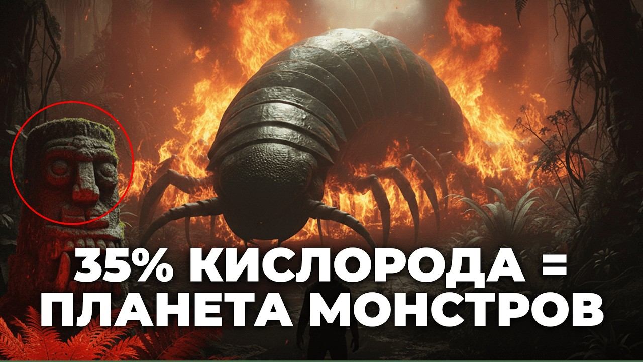 Что происходило, когда на Земле было 35% кислорода? / Эпоха гигантских монстров
