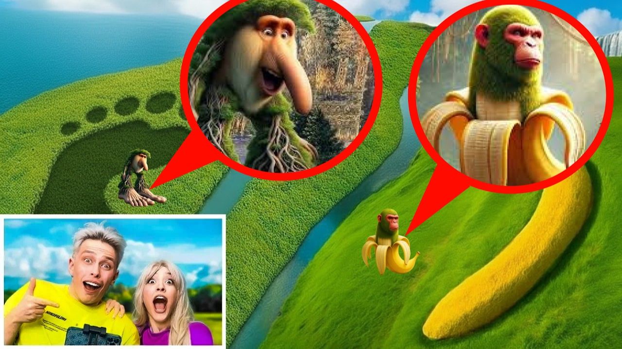 Мой дрон снял BRAINROT Chimpanzini Bananini и BRR BRR PATAPIM! смотреть онлайн