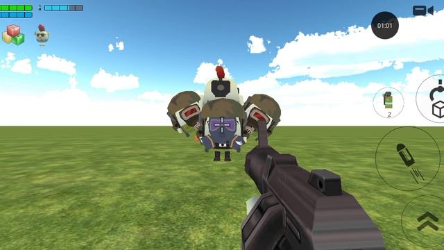 игра чикен ган Chicken Gun