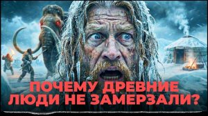 Как кроманьонцы выживали в Ледниковом периоде без тёплой одежды? День из жизни древнего человека
