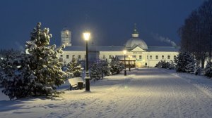 9-й час. Великая вечерня. Свято-Троицкий Александра Свирского монастырь.