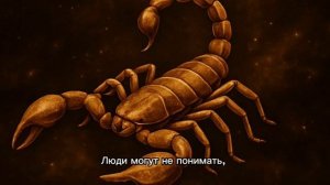 Скорпион Его боятся не просто так