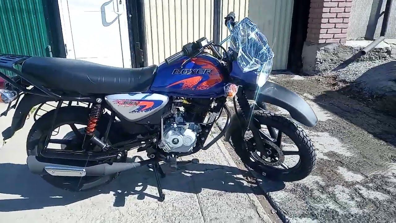 Мотоцикл BAJAJ Boxer BM 150X disc 2024г( демонстрация товара) смотреть онлайн