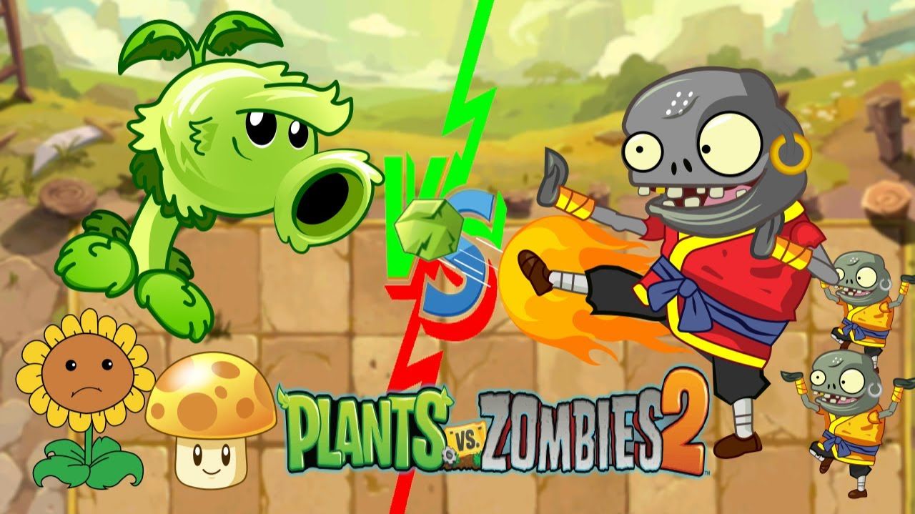 Зомби против растений! Plants vs Zombies ПвЗ PvZ Растения против Зомби смотреть онлайн