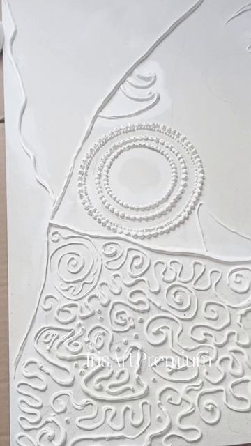 Сияние экзотики часть 1 - фактурная картина, инкрустацией. IrisArtPremium