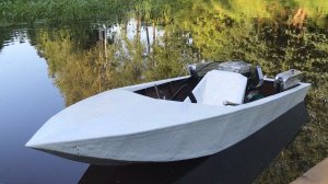 Как сделать катер из стеклопластика своими руками, 3 года работы за 30 минут.