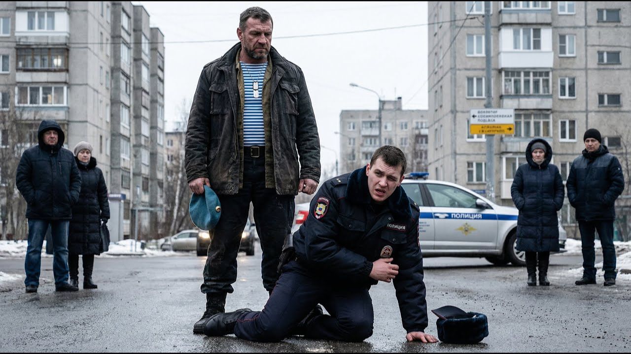 Оборзевший коп решил унизить ветерана ВДВ Мгновенная Карма ВСПОМНИЛ ВСЕ ПРИЕМЫ! смотреть онлайн