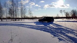 Нива по снегу,!Тест всесезонной,АТ 185/75R16 китайской резины