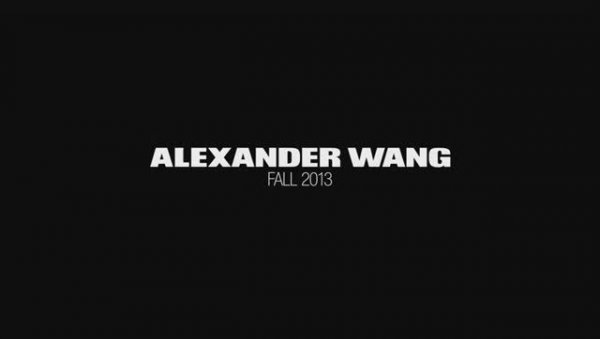 Показ коллекции Alexander Wang осень-зима 2013