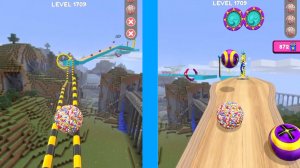 Going Balls  Super Speed run Gameplay New Update Level 1709