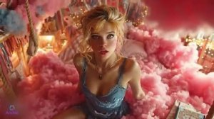 Неоновый закат.