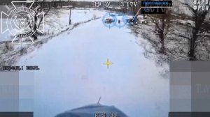 Кадры уничтожения пехоты ВСУ в тылу противника расчетами FPV Северян