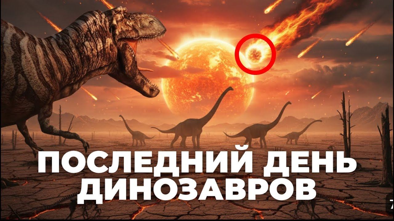 Какой была земля ДО гибели динозавров и ПОСЛЕ нее. Последний день динозавров