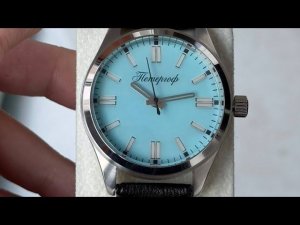 Дмитрий Бродниковский-часы Ракета-Tiffany эмаль (сапфир+сталь)