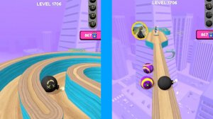 Going Balls  Super Speed run Gameplay New Update Level 1706