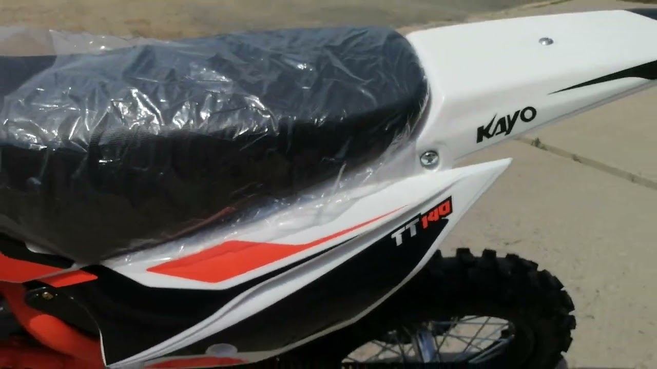 Питбайк KAYO BASIC TT140EM смотреть онлайн