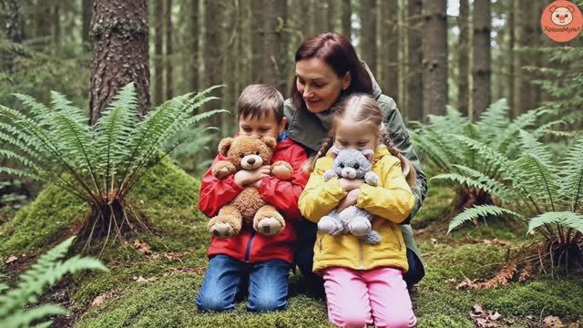 "Волшебные звуки леса: Залипательное АСМР для детей" 🍃✨