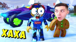 ПОБЕГ ИЗ ТЮРЬМЫ! ПОЛИЦЕЙСКИЕ ОХОТЯТСЯ ЗА НАМИ! Roblox Jailbreak Котик Игроман