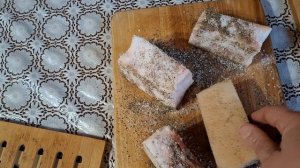 сухой посол сала