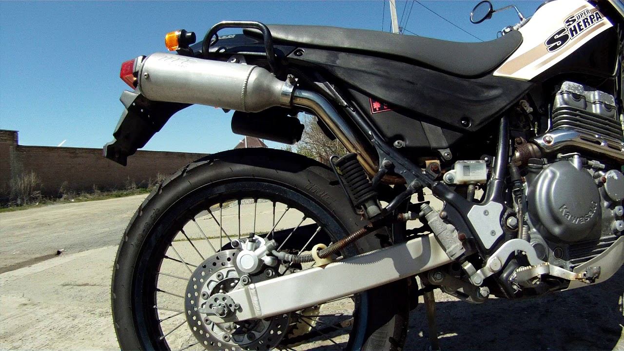 Kawasaki KL250 Super Sherpa смотреть онлайн