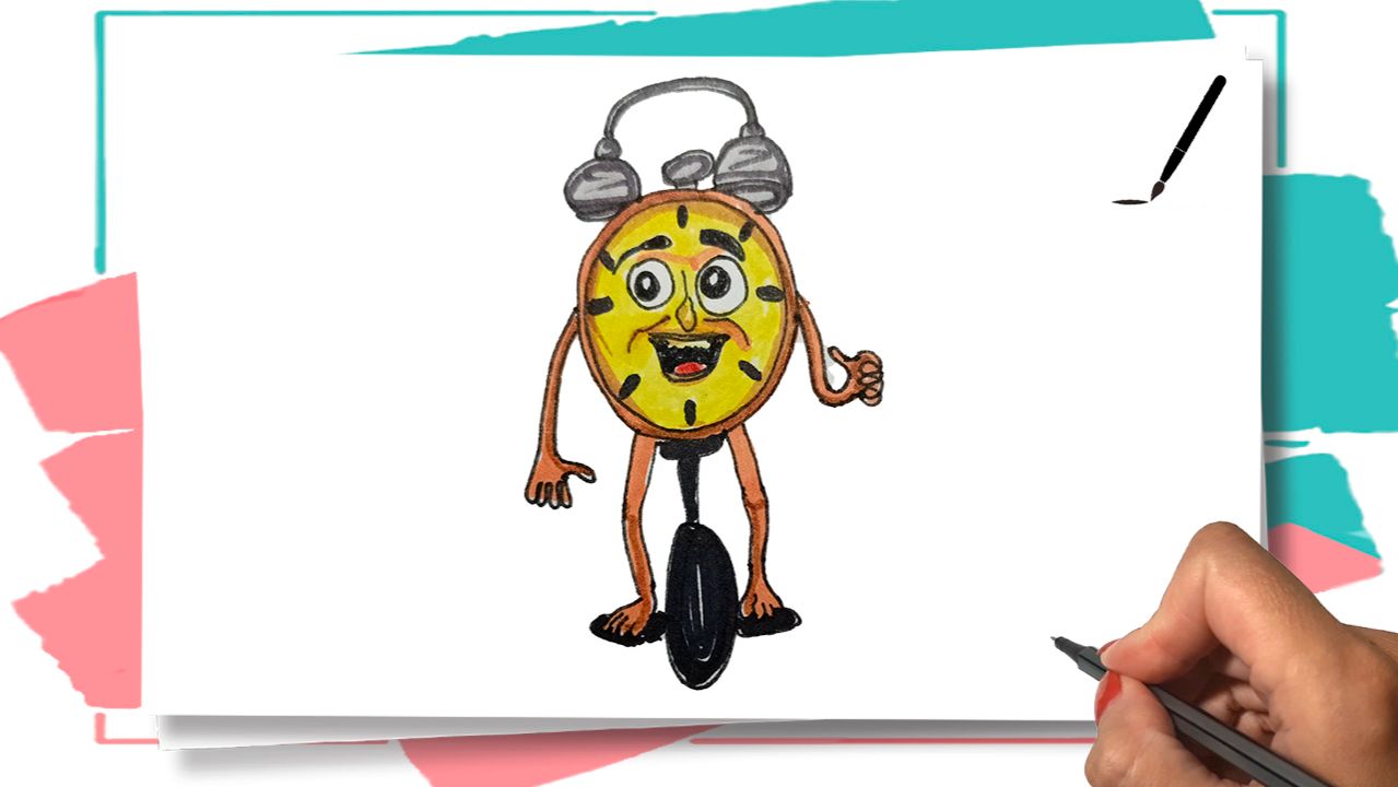 Как нарисовать Мем Тик Так Сахур / How To Draw Tictac Sahur / Рисуем часы