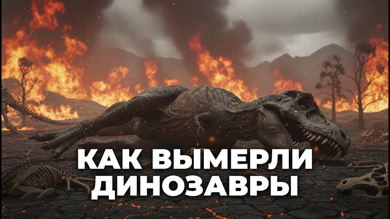 Катастрофа мелового периода 66 млн лет назад. Последний день динозавров