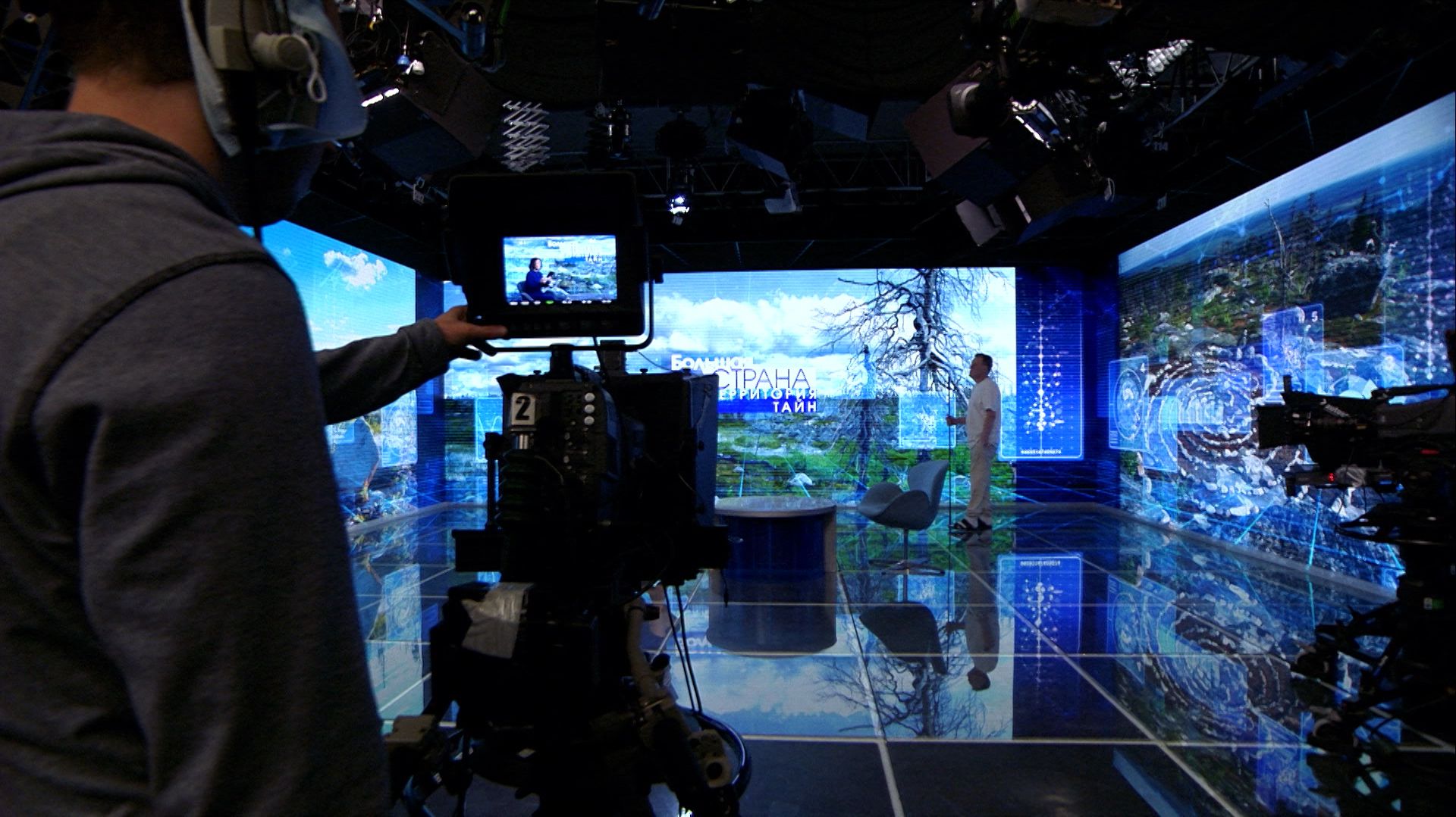 Подготовка к съёмке программы на ТВ канале 🎥 🎬