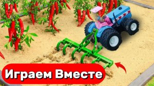 МУЛЬТИКИ ПРО ФЕРМУ С СУПЕРГЕРОЯМИ 🦖 ХАЛК ПОМОГАЕТ НА ФЕРМЕ ДЛЯ ДЕТЕЙ №3