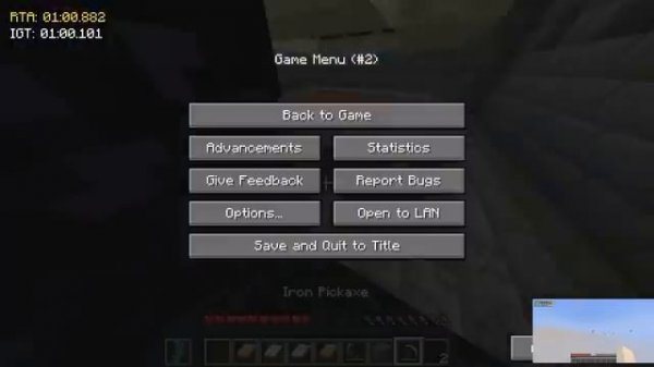 Minecraft in 1_48 (Set Seed Speedrun)