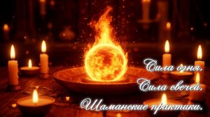 Сила огня. Сила свечей. Шаманские практики.