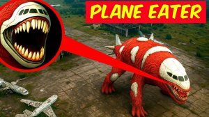 САМОЛЁТ-ПОЖИРАТЕЛЬ НА ЗАБРОШЕННОМ АЭРОДРОМЕ!!!