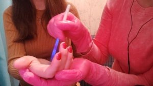 АСМР 🍓 магазин кисточек 🍓 тестирую на руке 🍓