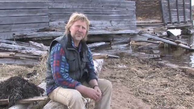 "Рисуем море" А Семенов - ТВ 100  май 2009 г. экспедиция Кемь - www.tv100.ru