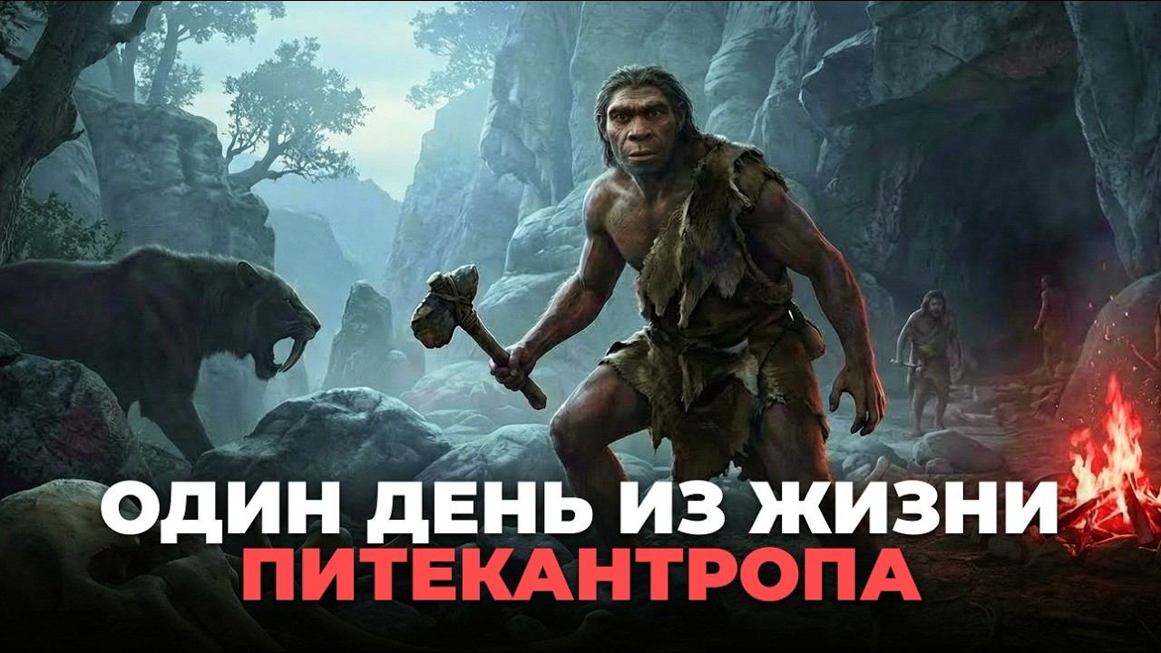 Один день из жизни ПИТЕКАНТРОПА: как выживал Гейдельбергский человек  Homo erectus