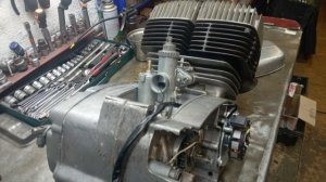 Пуск двигателя Чезет после ремонта (Jawa Cezet) Будни в мастерской