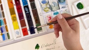 ЧЕМ ПИСАТЬ? тушь для каллиграфии, гуашь, акварель, акрил..