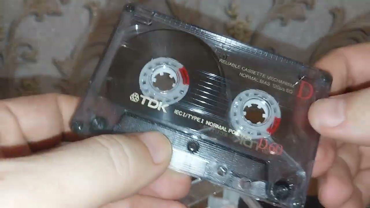Открыл запечатку TDK D60