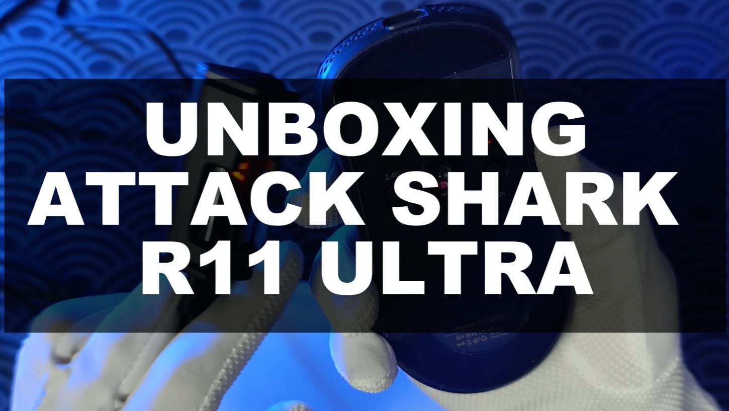 ATTACK SHARK R11 ULTRA — UNBOXING | ASMR | РАСПАКОВКА смотреть онлайн