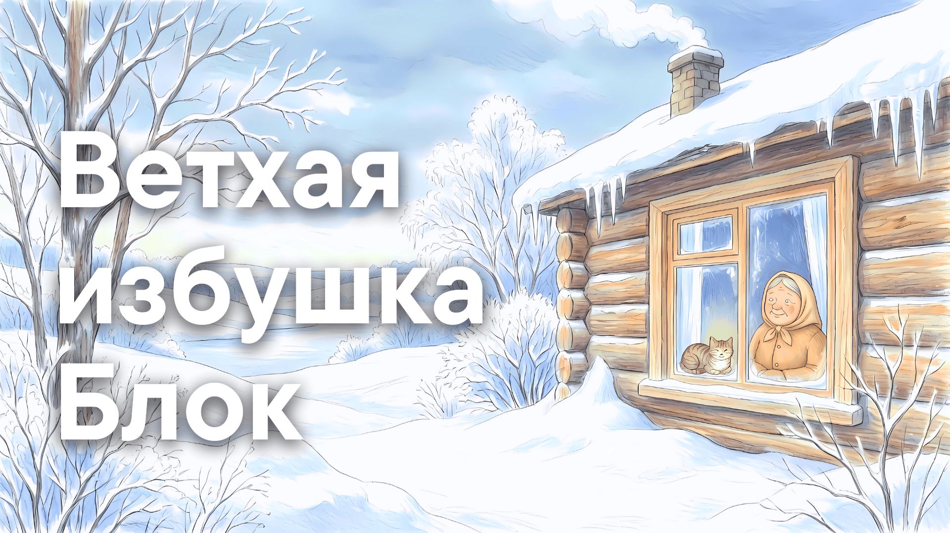 Ветхая избушка — Песня на стихи Блока смотреть онлайн