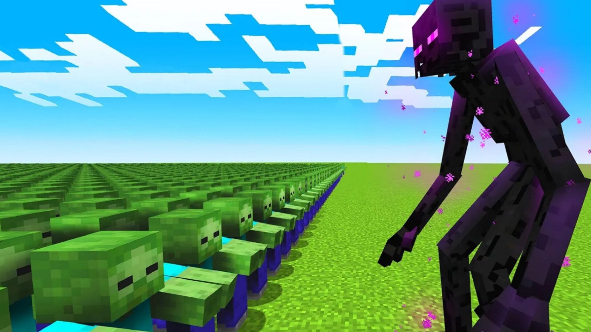 Mr.BEAST (МИСТЕР БИСТ) 1000 ЗОМБИ ВИДЕО В МАНКРАФТ НА РУССКОМ 2025 2026, В МАНКРАФТЕ 100, ИГРАЕТ смотреть онлайн