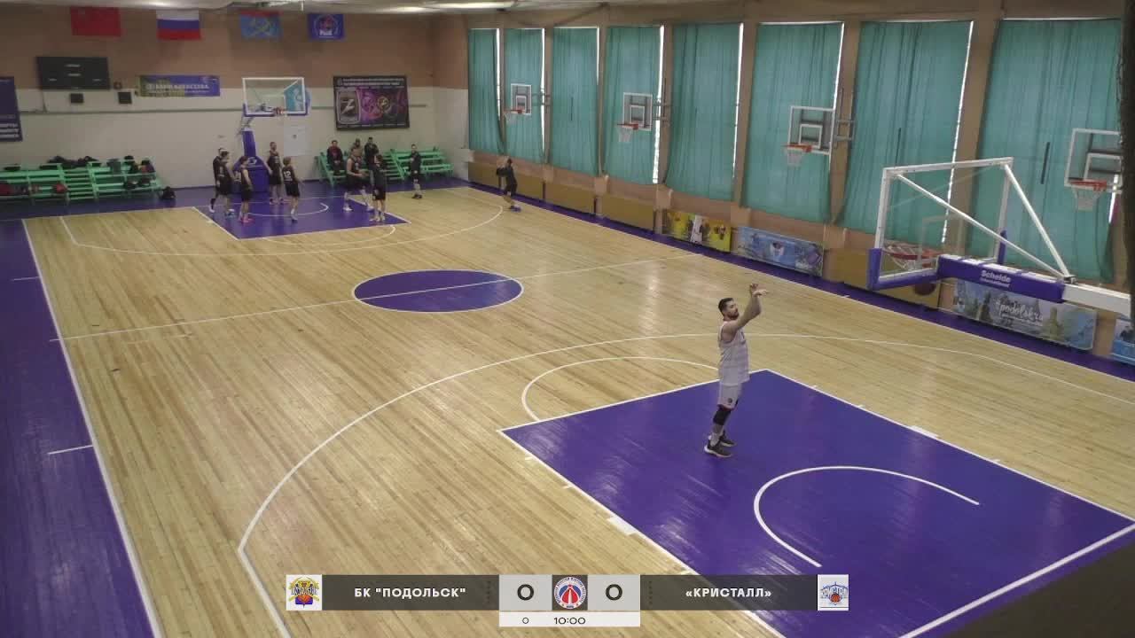 БК "Подольск" (г.о. Подольск) - «Кристалл» (г.о. Лыткарино) МСЛ (Основной состав) смотреть онлайн