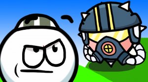 Новый КРАСНЫЙ ШАРИК против ЧЕРНЫХ КВАДРАТОВ #3 игра Ball Prison на канале Мистер Игрушкин