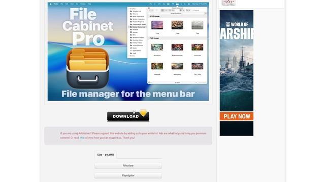 File Cabinet Pro 8.7.3 – File manager for the menu bar смотреть онлайн