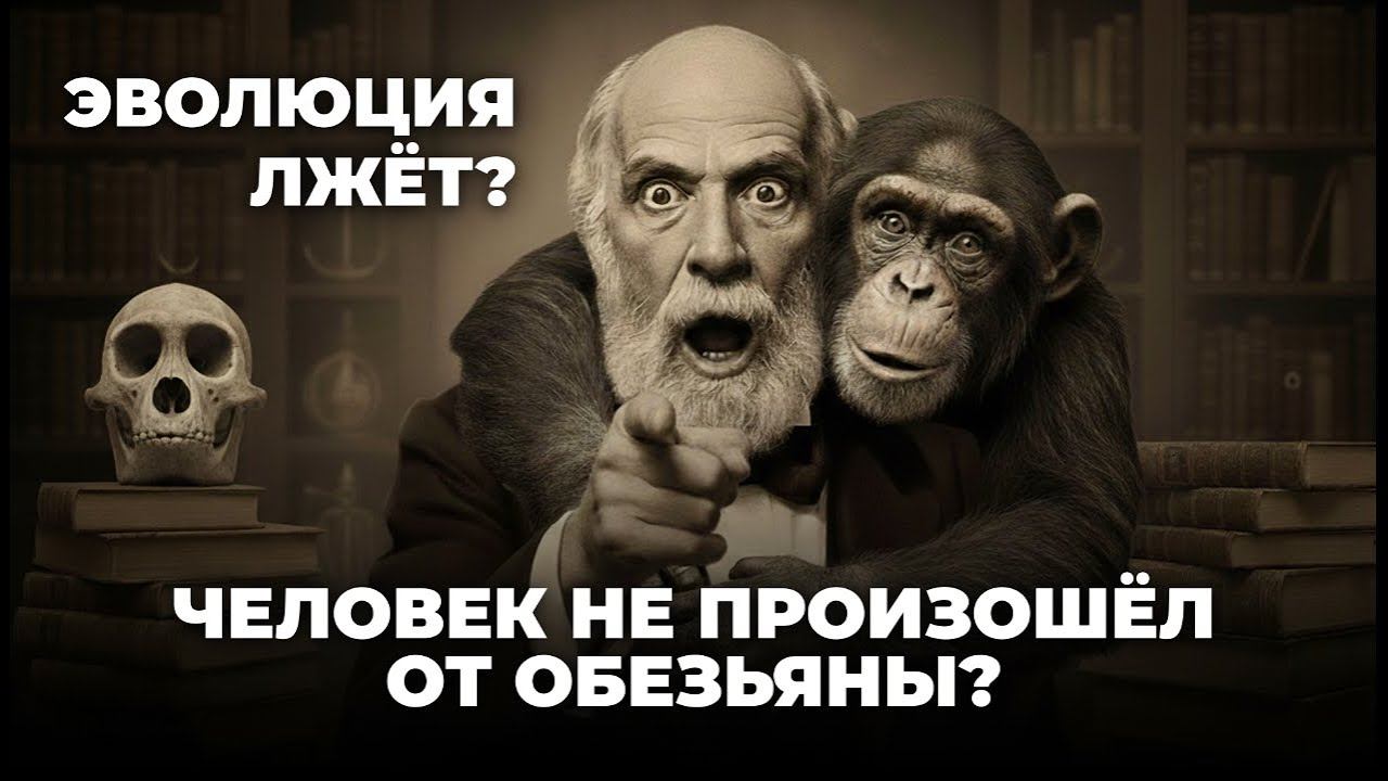 Эволюция лжёт? А что если Дарвин был не прав? 6 фактов, ставящих теорию эволюции под вопрос