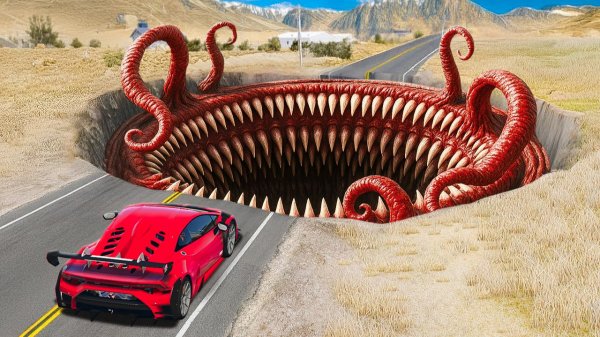 СМОЖЕТ ЛИ СУПЕРКАР ПЕРЕЛЕТЕТЬ ОГРОМНУЮ ЯМУ ПОЖИРАТЕЛЬ В ГТА 5? ЭКСПЕРИМЕНТ В GTA 5