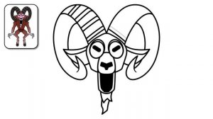 КАК НАРИСОВАТЬ БАРАН МОНСТР из 99 Ночей в Лесу